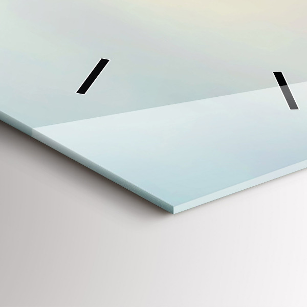 Orologio verticale in vetro Panorama del Big Ben di Londra