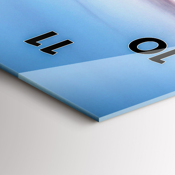 Orologio verticale Breslavia da un drone