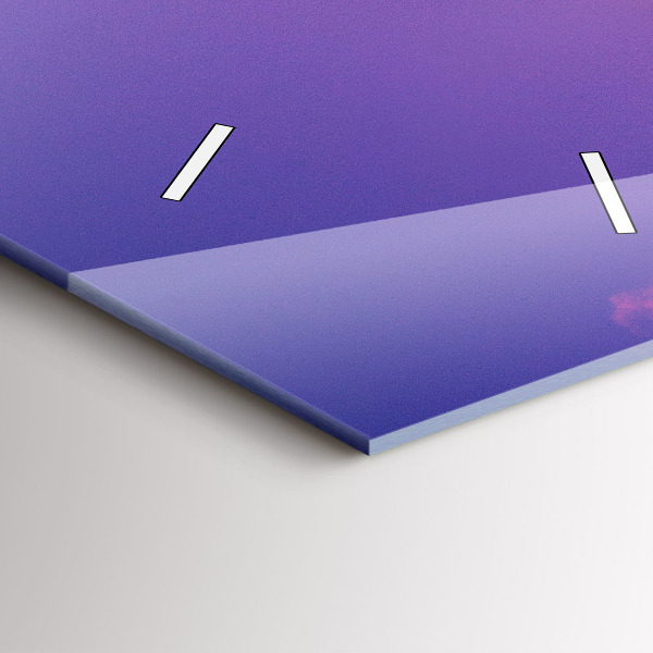 Orologio verticale in vetro Grattacielo a Varsavia