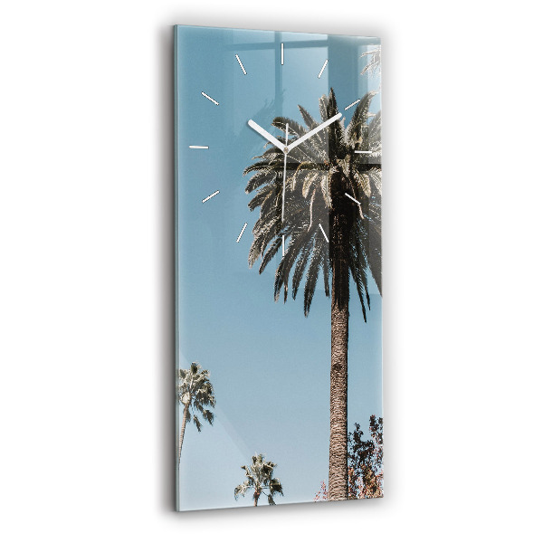 Orologio verticale in vetro Palme a Los Angeles