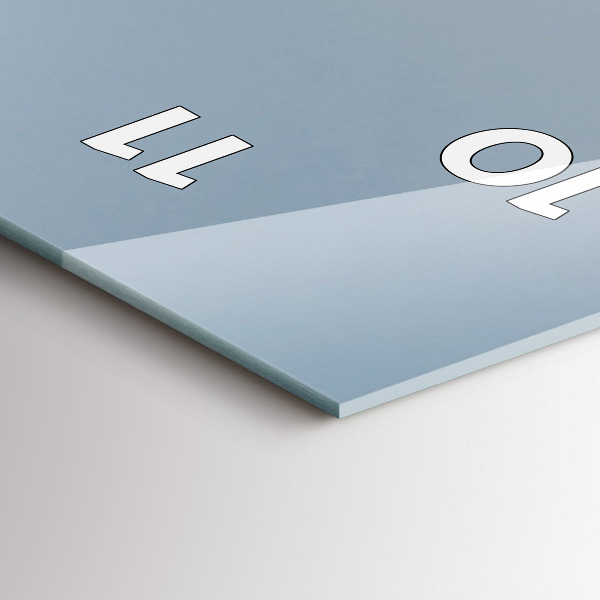 Orologio verticale in vetro Parlamento a Budapest