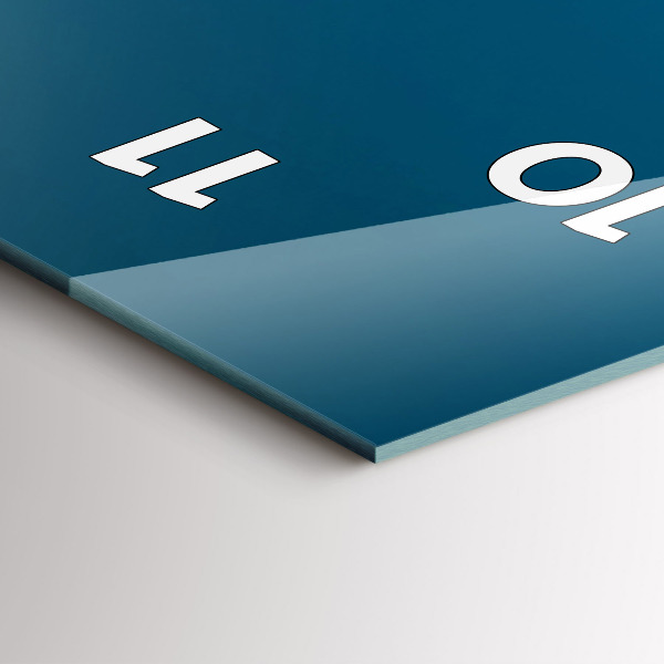 Orologio verticale in vetro Il Colosseo in Italia