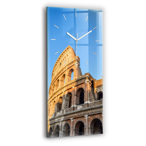 Orologio verticale in vetro Colosseo a Roma
