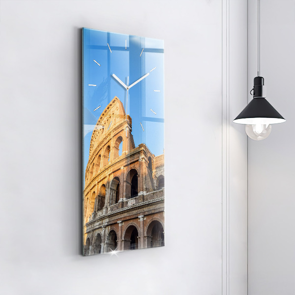 Orologio verticale in vetro Colosseo a Roma