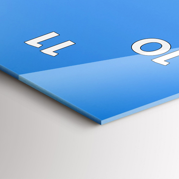 Orologio verticale in vetro Colosseo a Roma