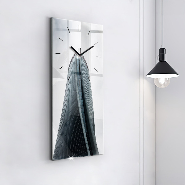 Orologio verticale in vetro Grattacielo a Milano
