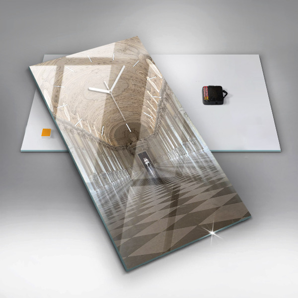 Orologio verticale in vetro Museo La Veneria Reale