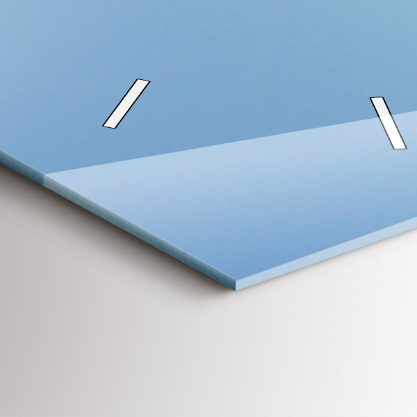 Orologio verticale in vetro Route 66 negli Stati Uniti