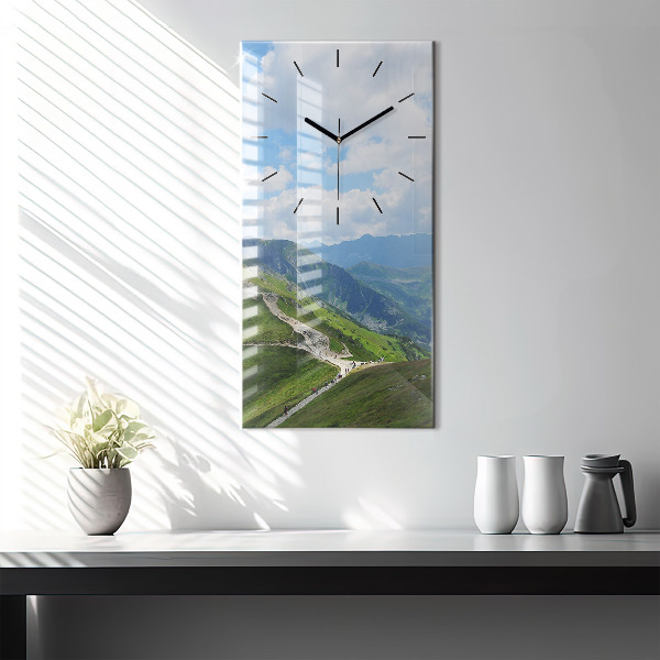 Orologio verticale in vetro Kasprowy Wierch Zakopane