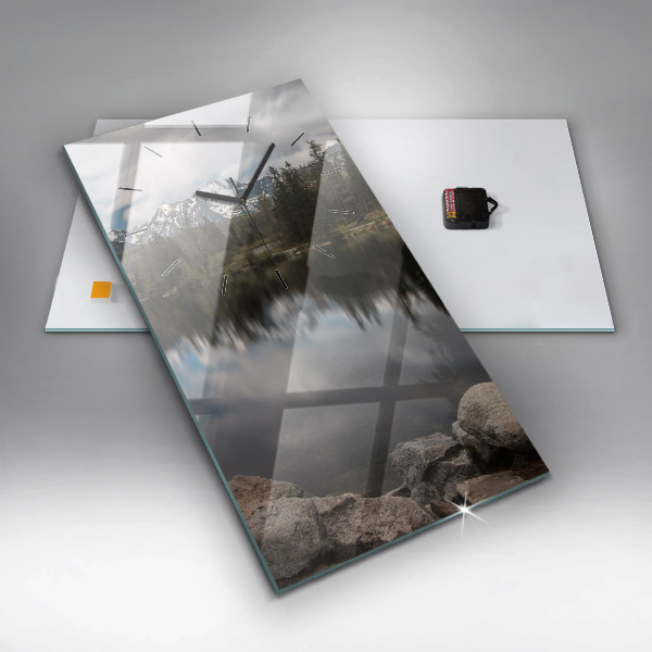 Orologio verticale in vetro Alti Tatra in Slovacchia