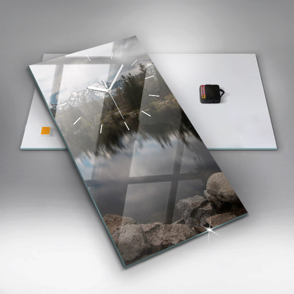 Orologio verticale in vetro Alti Tatra in Slovacchia