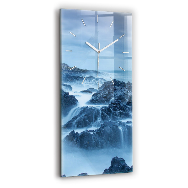 Orologio verticale in vetro Faro