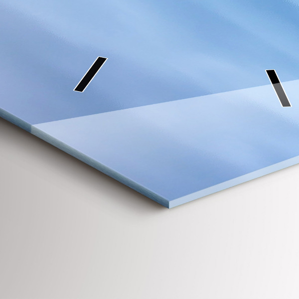 Orologio verticale in vetro Faro