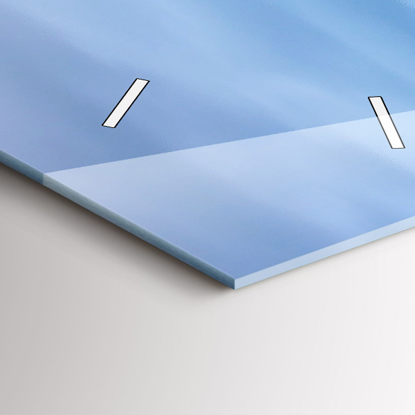 Orologio verticale in vetro Faro