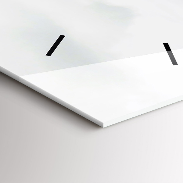 Orologio verticale in vetro Castello di Eilean Donan Scozia