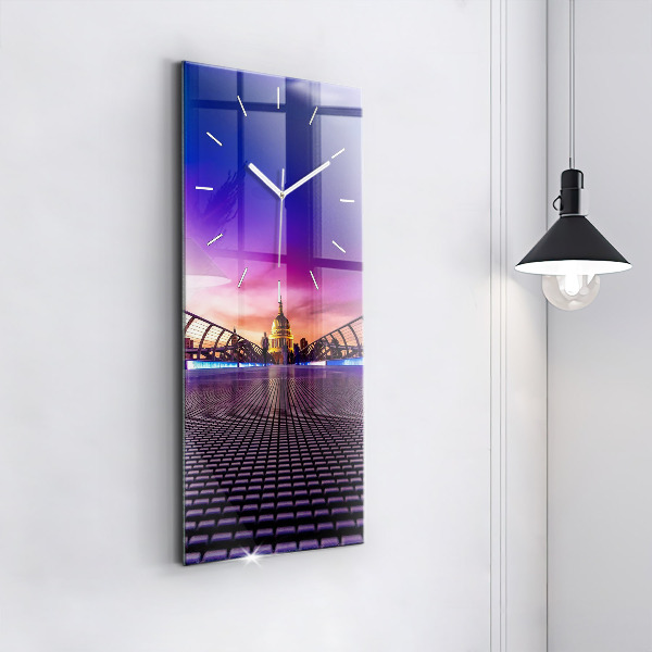 Orologio verticale in vetro Cattedrale di S. Paolo