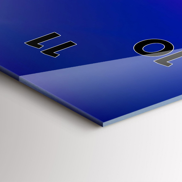 Orologio verticale in vetro Cattedrale di S. Paolo