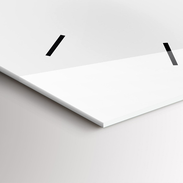 Orologio verticale in vetro Panorama della città