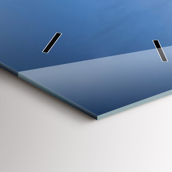 Orologio verticale in vetro Foto di Chicago