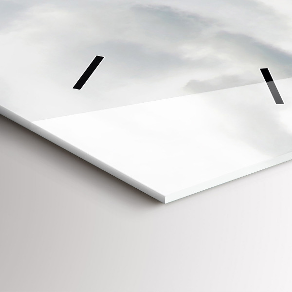 Orologio verticale in vetro Il mare alle Hawaii