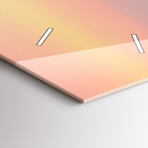 Orologio verticale in vetro Surfista alle Hawaii