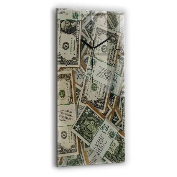 Orologio verticale in vetro 1 dollaro USA