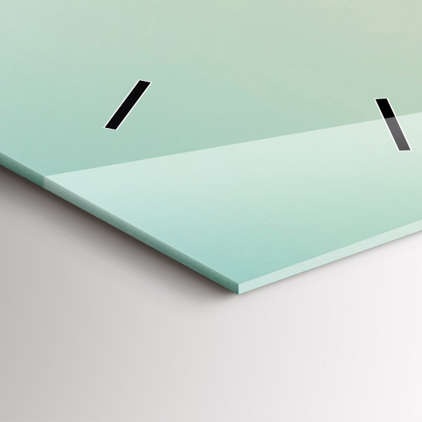 Orologio verticale in vetro Palme a Malibu