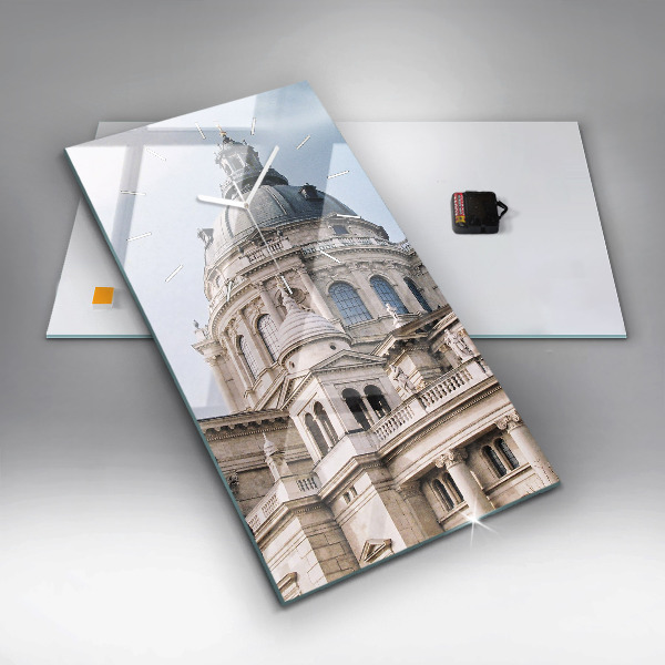 Orologio verticale in vetro Basilica di S. Stefano