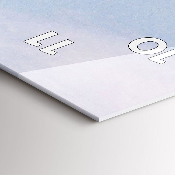 Orologio verticale in vetro Basilica di S. Stefano