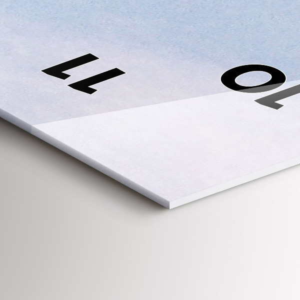 Orologio verticale in vetro Basilica di S. Stefano