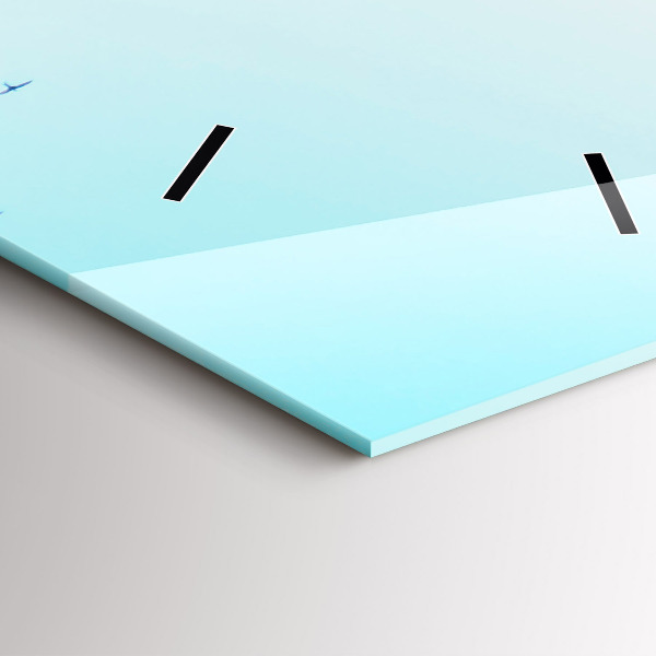 Orologio verticale in vetro Plaza de Espana a Siviglia