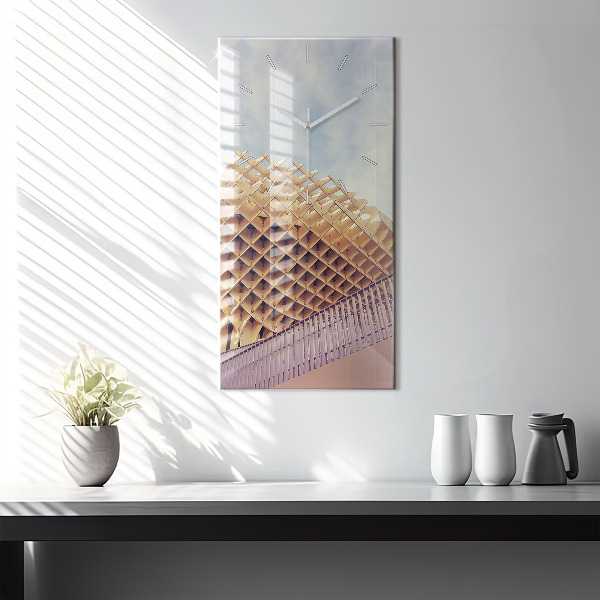 Orologio verticale in vetro Punto panoramico di Siviglia