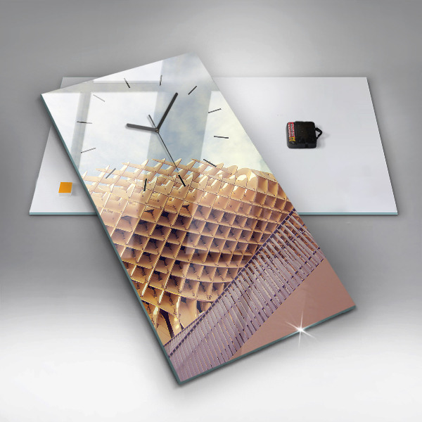 Orologio verticale in vetro Punto panoramico di Siviglia