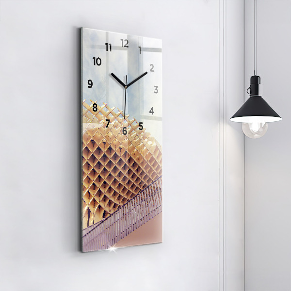 Orologio verticale in vetro Punto panoramico di Siviglia