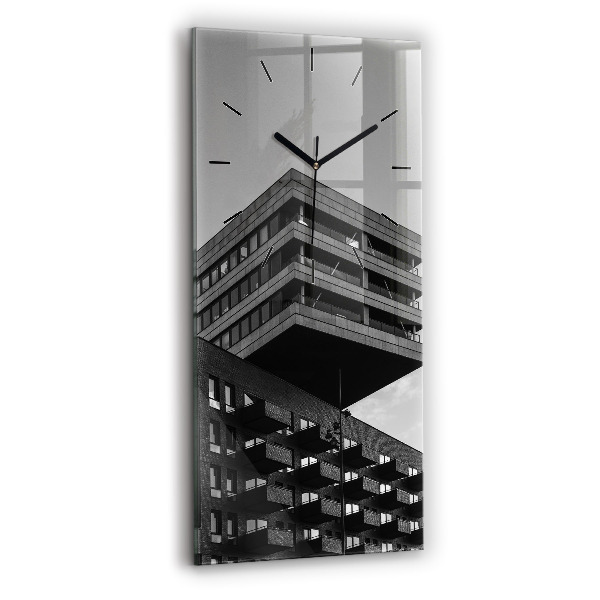 Orologio verticale in vetro Architettura ad Amsterdam