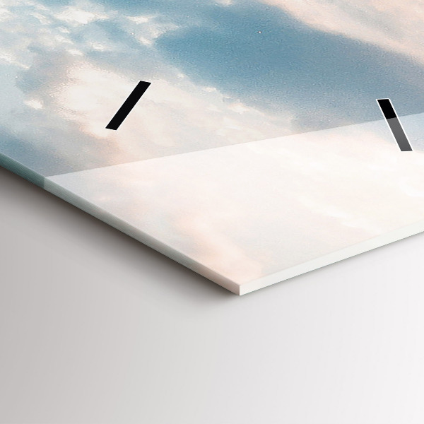 Orologio verticale in vetro Isola in Croazia