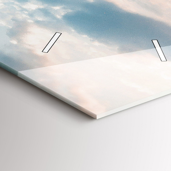 Orologio verticale in vetro Isola in Croazia