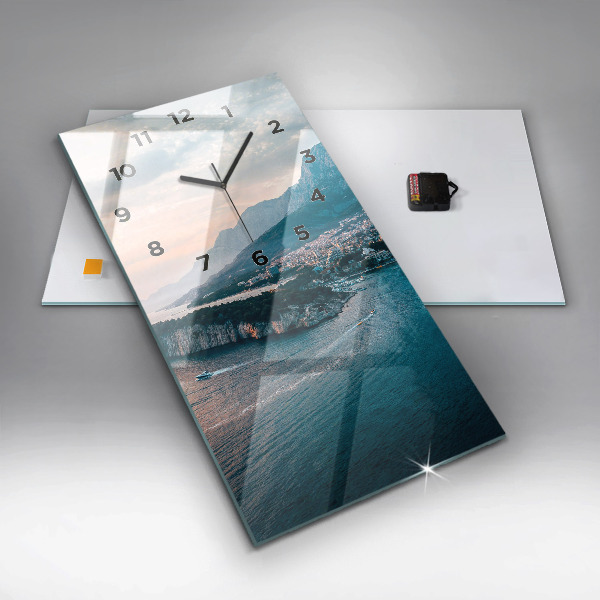Orologio verticale in vetro Isola in Croazia
