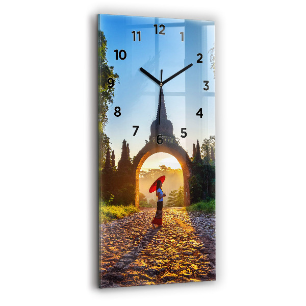 Orologio verticale Parco Surat Thani Thailandia