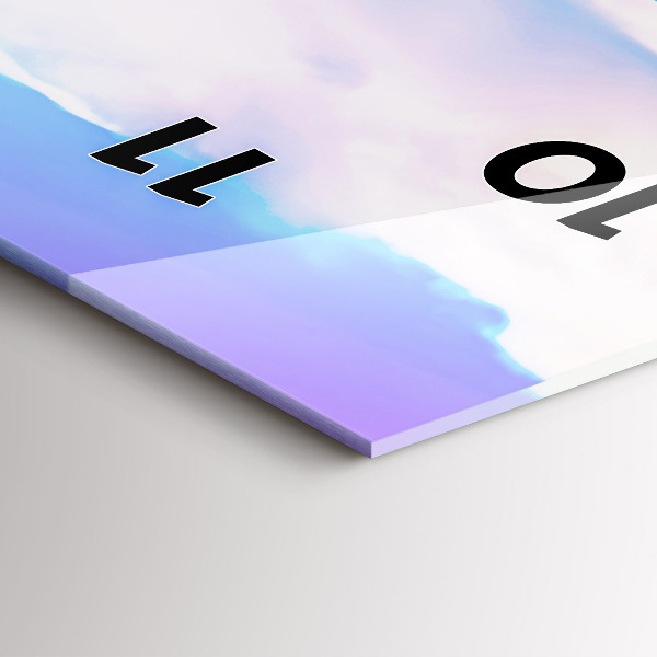 Orologio verticale Godafoss in Islanda