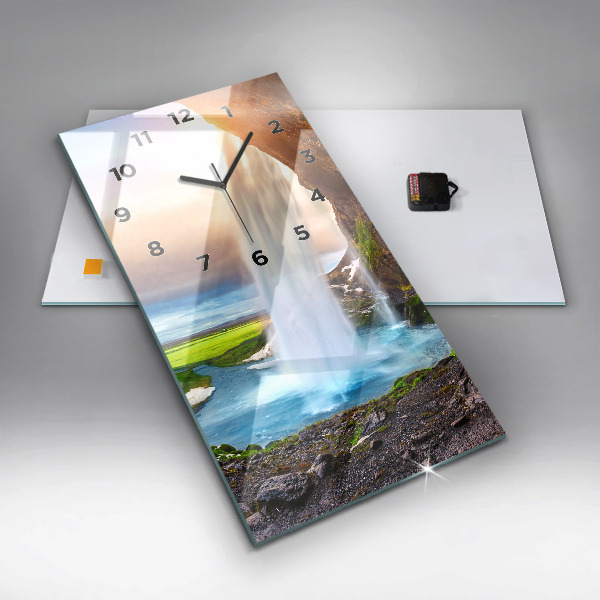 Orologio verticale Cascata in Islanda