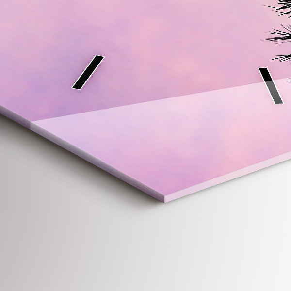 Orologio verticale Tramonto a Los Angeles