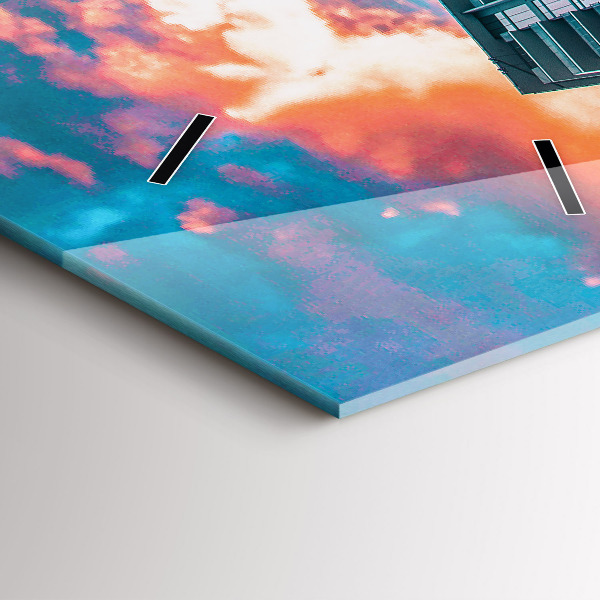 Orologio verticale Miami, Florida