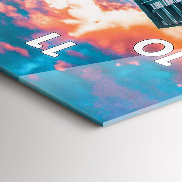 Orologio verticale Miami, Florida