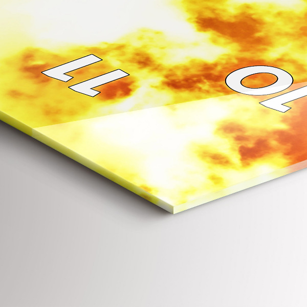 Orologio verticale La Torre Eiffel a Parigi