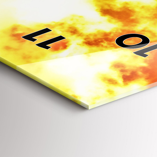 Orologio verticale La Torre Eiffel a Parigi