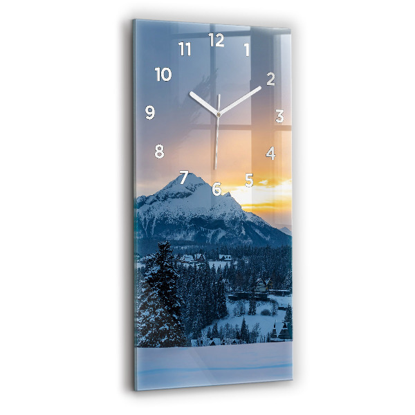 Orologio verticale Paesaggio montano