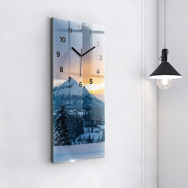 Orologio verticale Paesaggio montano