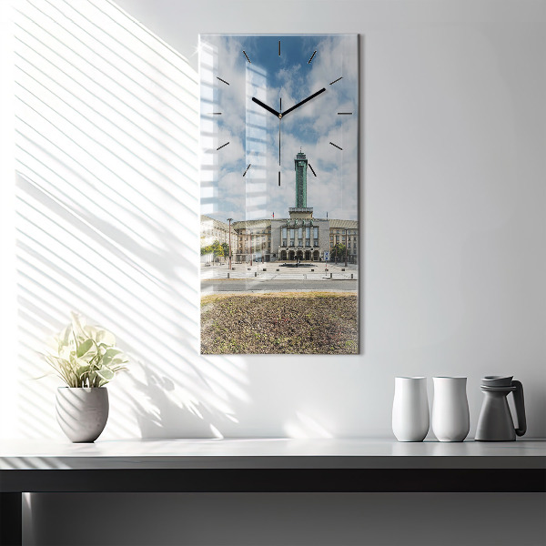 Orologio verticale Panorama della città di Ostrava