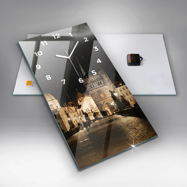 Orologio verticale Ponte Carlo a Praga